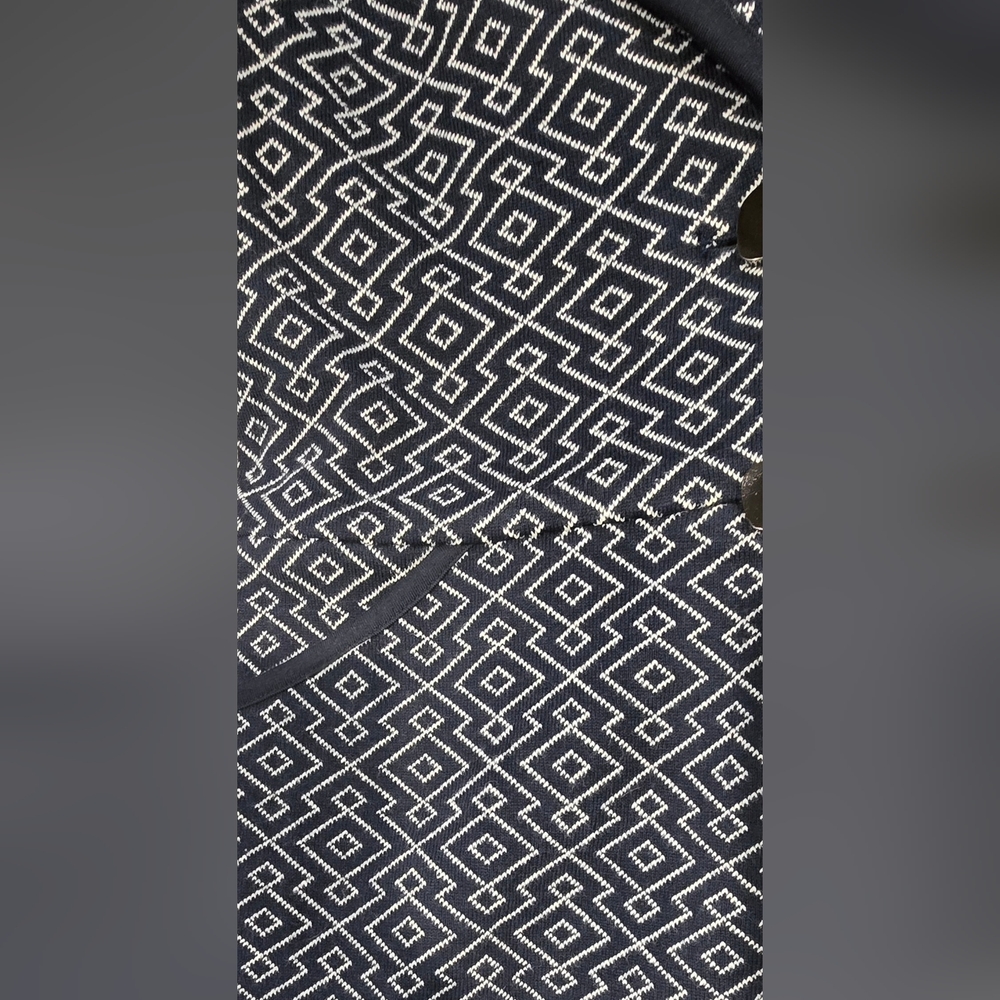 Pendleton Geometric Navy And White Blazer Size Sm… - image 3